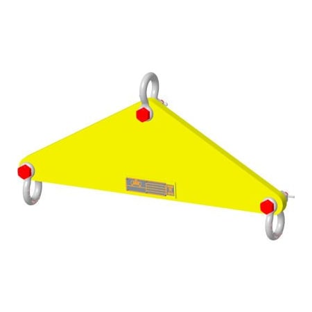 M&W 36 Lift Beam, Yellow, 18L X 39W X 12H, 73lbs, 6000 Lb. Capacity